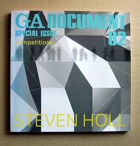 STEVEN HOLL, GA Document No.82, Special Issue: Steven Holl Competitions / 2004 - Bild 1 von 12
