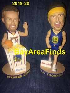 Dima Bobblehead de palomitas de maíz Klay Thompson de Golden State Warriors Stephen Curry - Imagen 1 de 5
