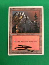 MTG Magic Mountain A Shadow Signed Artist Proof X1 4th Edition Shuler