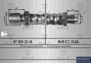 Hose Clutch .fiat Croma Tt Petrol Fiat 82444203 = 8412 - Imagen 1 de 1