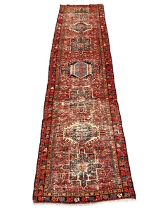 Caucasian Faded Runner Rug Handmade Hallway Oriental Vintage Rug Free Shipping - Picture 1 of 13