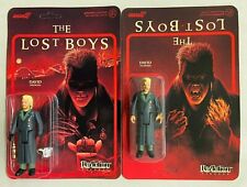 The Lost Boys David Human & Vampire set of 2 Reaction 3.75 action figure Super7 