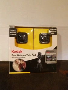 Kodak Dual Webcam D101 Twin Pack (with built in Microphone) - Picture 1 of 2