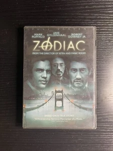 Zodiac (DVD, 2007) Mark Ruffalo Jake Gyllenhaal Robert Downey Jr. - Picture 1 of 3