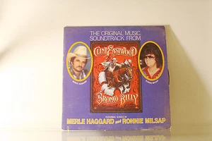 BRONCO BILLY - SOUNDTRACK - 1980 ELEKTRA VG+ (MERLE HAGGARD) LP VINYL RECORD - A - Picture 1 of 3