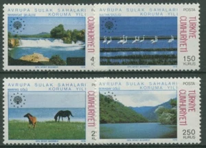 Turquía 1976 Año Europeo de Protección del Agua Dulce 2391/94 sin usar - Imagen 1 de 1