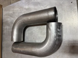 4” 409 Stainless Steel Exhaust 90 Degree Elbow (Pair) Free Shipping! - Bild 1 von 5