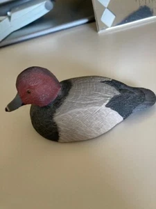 Boyd Coll. Masters Series Redhead Drake 9015 Signed 1987 Joe Weaver - Picture 1 of 3