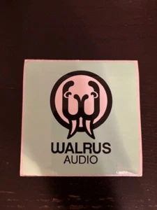 Walrus Audio Custom Factory Aufkleber 4x4 - Bild 1 von 1