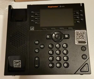 Polycom VVX 450 model 2314-48840-001M, New, Free Shipping, Factory Reset - Picture 1 of 11