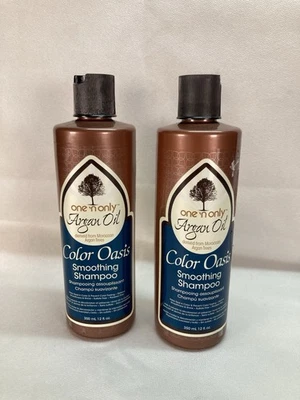 2 One 'N Only Smoothing Shampoo Color Oasis With Argan Oil 12 oz - Image 1 of 3