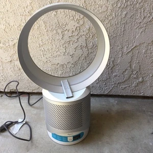 Purificateur d'air intelligent Dyson Pure Cool Link bureau blanc/argent DP01 ventilateur sans lame application - Photo 1/7