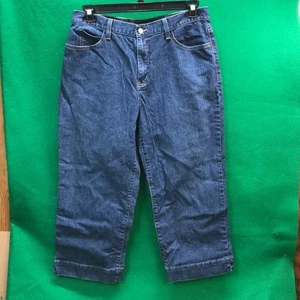Eddie Bauer High Rise Capri Cropped Jeans Damen Gr. 32 - Bild 1 von 7