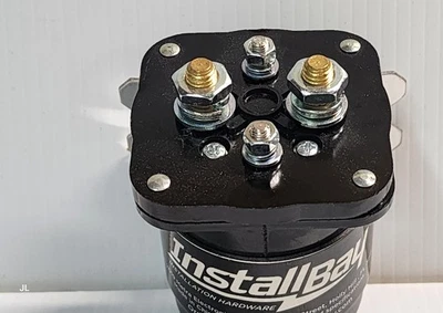 New - Install Bay 500 Amp relay to power stereos on Party Bus, Camper, Tailgate Foto 1 de 4