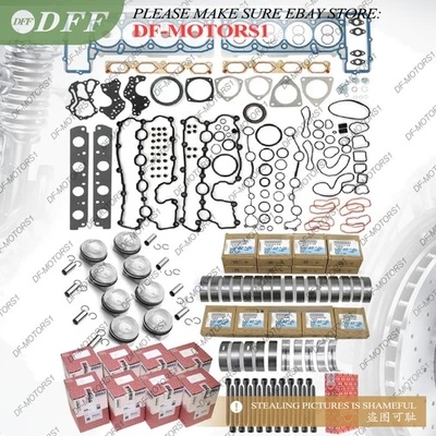 Kit de rodamientos de junta de pistones de reconstrucción de motor para VW Audi Q7 S5 A8 4,2 L Foto 1 de 4