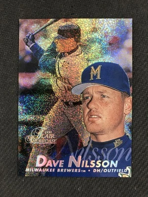 1997 Flair Showcase #164 Dave Nilsson Milwaukee Brewers - Image 1 of 2