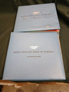 Franklin Mint Great Historic Sites Of America 45 Sterling Silver Medals (R) - Picture 1 of 24