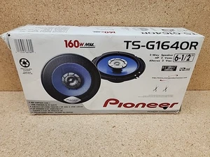 PIONEER 2 way Speakers TSG1640R 6.5 160W Max Pair Blue TS-G1640R New Open Box - Picture 1 of 8