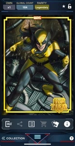 Marvel Collect - Top Tier ‘25 Laura Kinney LEGENDARY *DIGITAL* - Picture 1 of 2