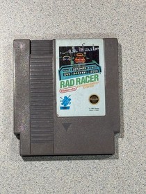 Rad Racer (1987) - 5-Screw/1st Print - Nintendo NES Cart Only - Untested