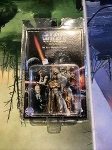 Star Wars Darth Vader Die Cast 3" Metal Key Chain 1996 Lucasfilm Placo Sealed - Picture 1 of 2
