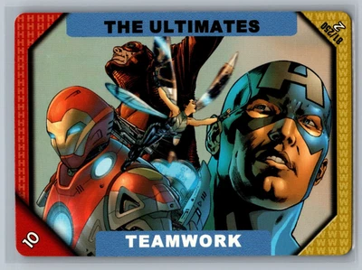 Marvel ReCharge CCG The Ultimates #81/250 Teamwork Card TCG Series 2 - Image 1 of 2