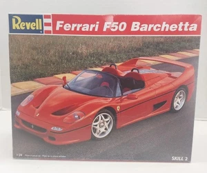 Ferrari F50 Barchetta Revell Sportwagen Modell Maßstab 1:24 Open Box Sealed Parts - Bild 1 von 2