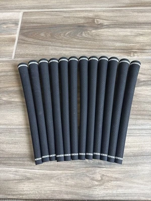 Nuevas empuñaduras de golf Titleist Lamkin 360 58 redondas estándar (juego de 12) negras/blancas Foto 1 de 3