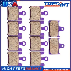 For 2004-2007 Kawasaki All Ninja ZX10R Carbon Fiber Brake Pads Front & Rear - Picture 1 of 6