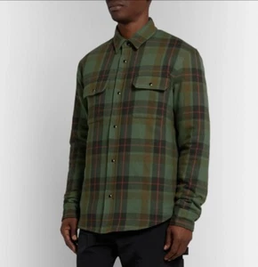 John Elliott Jupiter Bend Plaid Flannel Overshirt Sz 1 | Small Retail $498 - Picture 1 of 10