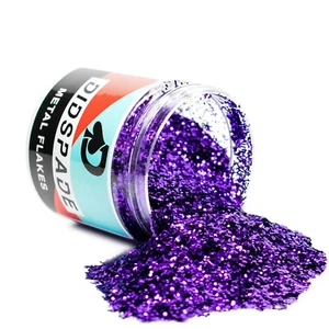 2oz Purp-fection 0.025 Purple Metal Flake - Solvent Resistant Glitter - Picture 1 of 3