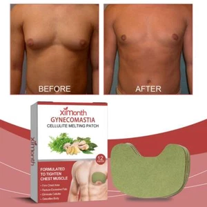 12pcs Cellulite Melting Patch, Chest Belly Fat Remove 2024 US For Men Y0L1 - Picture 1 of 12