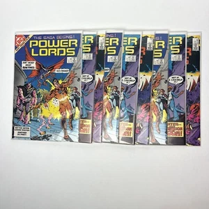 1983 Power Lords #1-3 Lot DC Comics Complete Mini Series Texiera Giordona Smith - Picture 1 of 18