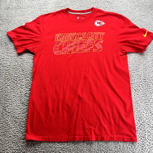 NFL Team Apparel The Nike Tee Kansas City Chiefs Erwachsene Größe Large rot T-Shirt - Bild 1 von 7