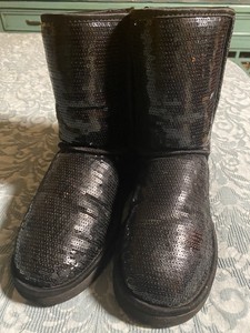 tall sequin ugg boots