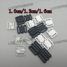 Plastic Clasp Bra Strap Closure Sewing Clip Swimwear Lingerie Hook 10/12/16mm