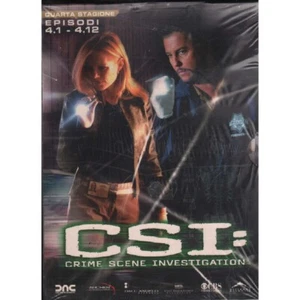 CSI - Crime Scene Investigation Stag. 04 Ep. 01-12 DVD Various / Sigillato 80261 - Imagen 1 de 2