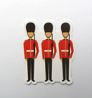 sticker London Londres Welsh Guard England Grande Bretagne - 6,5 x 5 cm