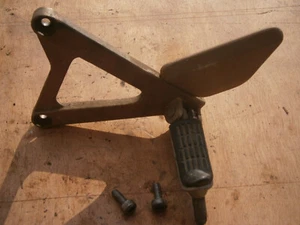 HONDA NSR 125 1989 1990 1991 JC 20 R F SP PEDANA PEDALINA ANTERIORE SX ORIGINALE - Imagen 1 de 8
