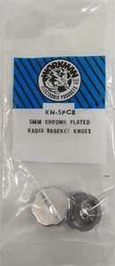 Radio Workman KN-5PCB FABRICANTE DE EQUIPOS ORIGINALES plástico cromo 5 mm perno de repuesto de hilo (paquete de 2) - Imagen 1 de 4