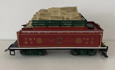 Bachmann Christmas Log Hauler #25 G Scale 12” Long x 7” Tall Big Hauler Piece - Image 1 of 4