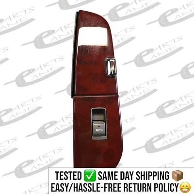 2007-2012 LEXUS LS460 Rear Left Window Switch Buttons OEM - Imagem 1 de 4