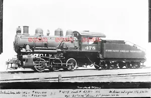 4BB041 2.GEN NEG 1916 CHICAGO GREAT WESTERN RAILROAD 060 LOCO #478 - Bild 1 von 1