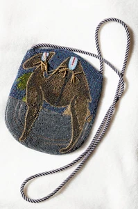 Außergewöhnliche Retro Designer Handtasche "Kamel" von Ann Green - Bild 1 von 2