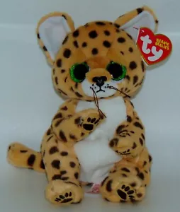 Nuovo! Ty Beanie Babies Bellies LLOYD the Leopard taglia 6" nuovi con etichette - Foto 1 di 2