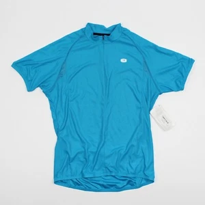 New Sugoi Women's Neo Jersey Cycling Bike Large Blue Short Sleeve Top - Picture 1 of 5
