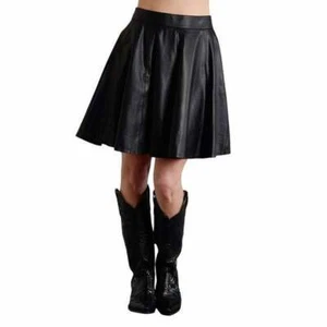 Gonna da donna vera pelle di pecora - gonne da festa per ragazze e donne - Foto 1 di 3