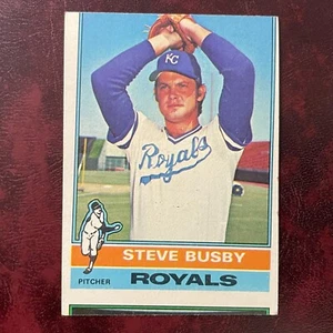 1976 Topps Set STEVE BUSBY MICUST CARD #260 KANSAS CITY ROYALS - EX-MINT - Picture 1 of 2