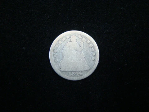 1844-O Liberty Seated Silver Half Dime Fair 20514 Cover