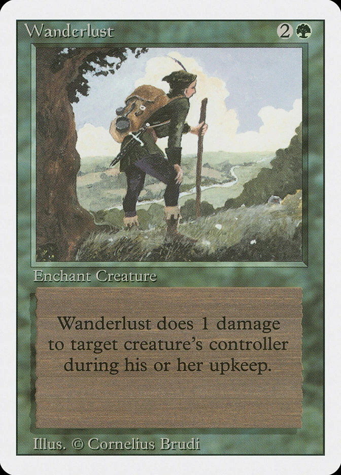 1x Wanderlust - LP - Revised Edition - SPARROW MAGIC mtg - Image 1 of 1